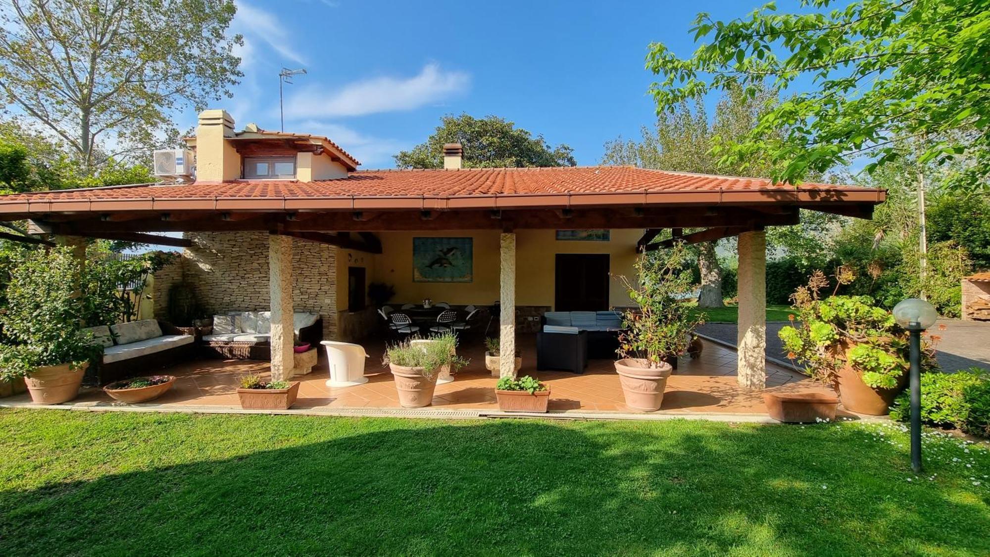 VILLA CECILIA sul LAGO fronte MARE Sperlonga Exterior foto
